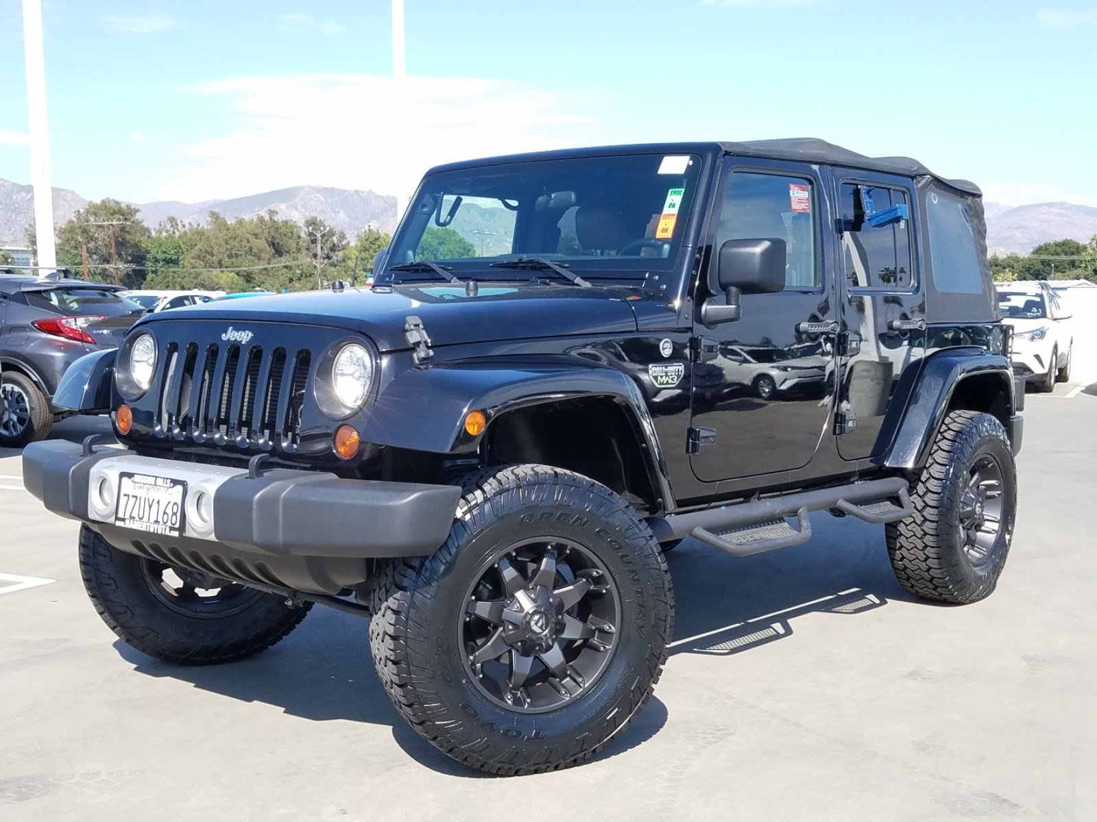 Pre-Owned 2012 Jeep Wrangler Unlimited Sahara Convertible in Mission ...