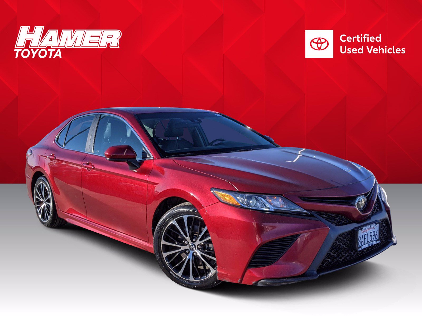 Certified Pre-Owned 2018 Toyota Camry SE 4dr Car in Mission Hills # ...