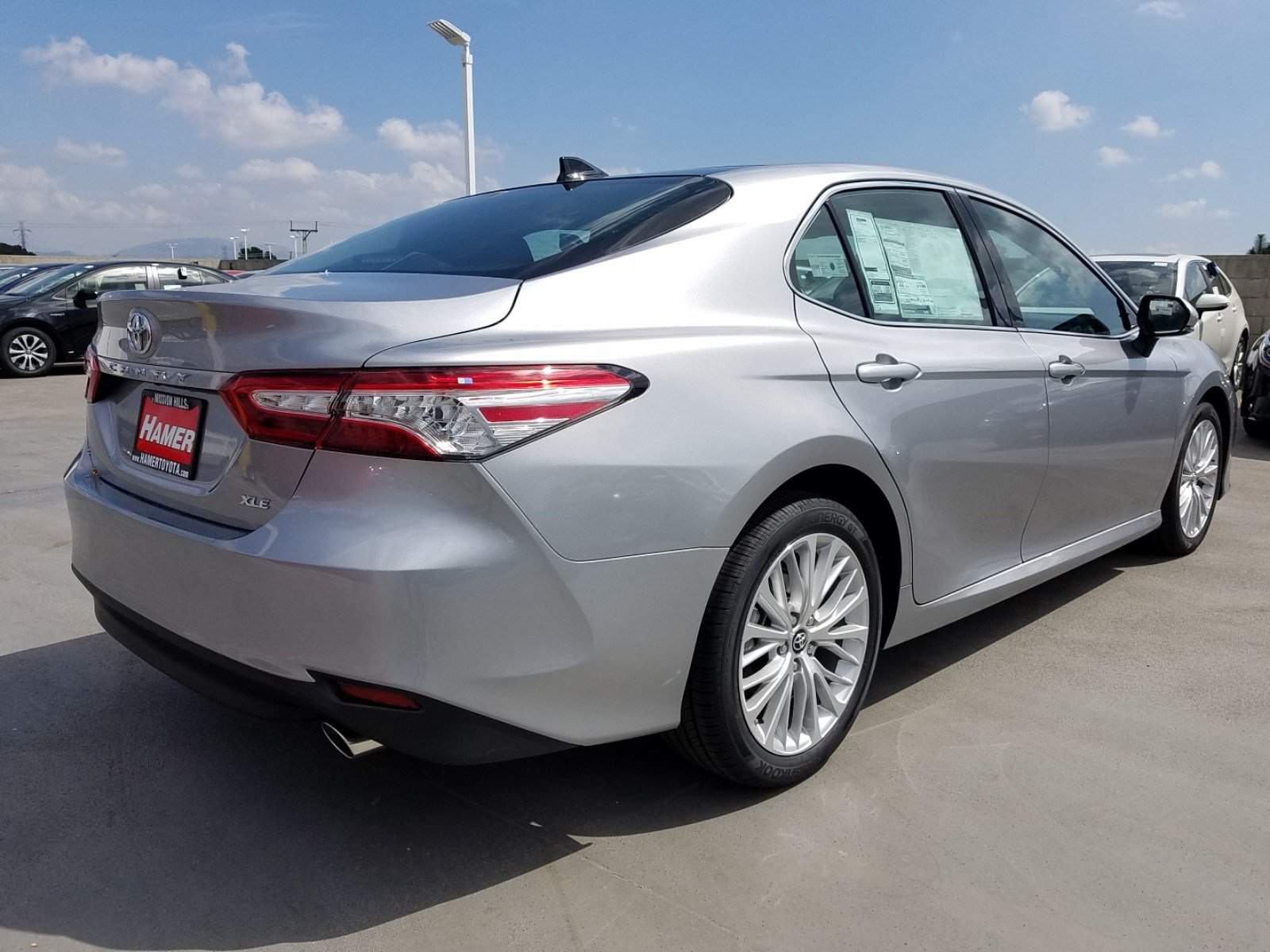 New 2019 Toyota Camry XLE 4dr Car in Mission Hills #47701 | Hamer Toyota