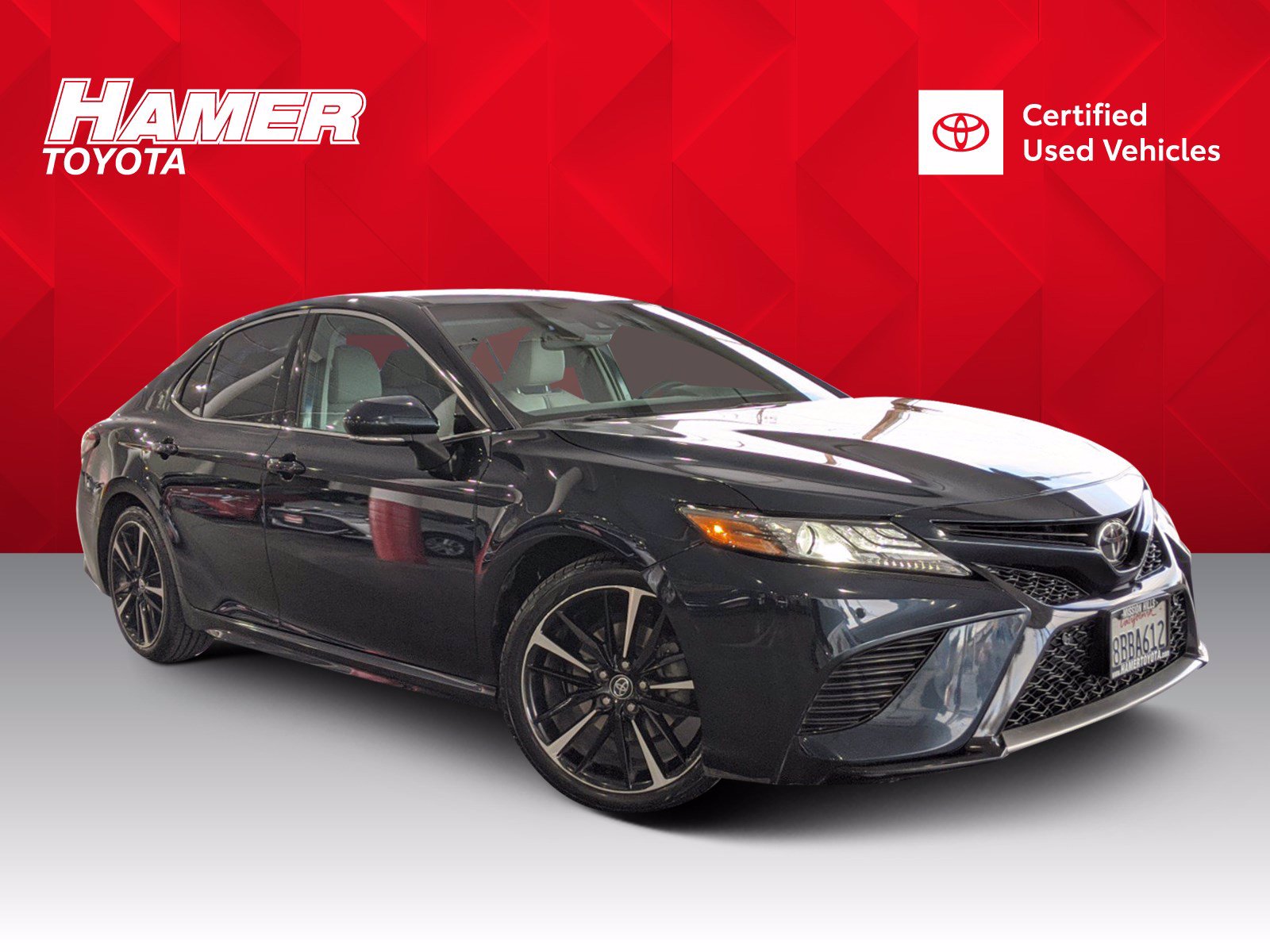 Certified Pre Owned 2018 Toyota Camry Xse 4dr Car In Mission Hills