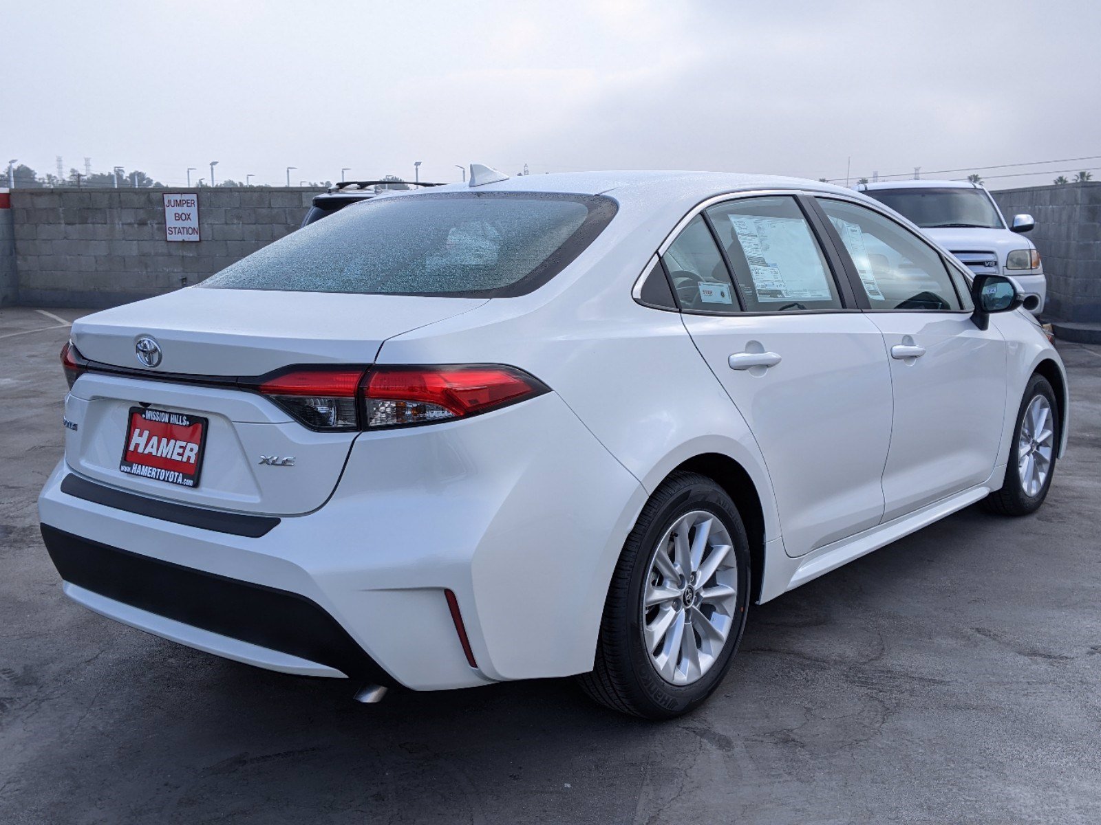 New 2021 Toyota Corolla XLE 4dr Car in Mission Hills #54986 | Hamer Toyota