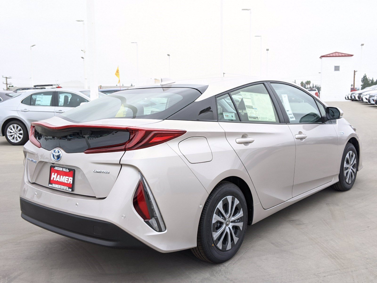 New 2021 Toyota Prius Prime Limited Hatchback In Mission Hills 55604 Hamer Toyota 2794